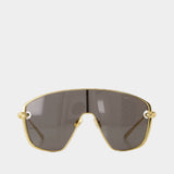 Bv1514s Sunglasses - Bottega Veneta - Metal - Gold