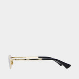 Sl 934 Mia Sunglasses - Saint Laurent - Metal - Gold