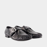 Loafers - Marni - Leather - Black