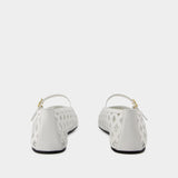 Ballerinas - Dolce&Gabbana - Leather - White