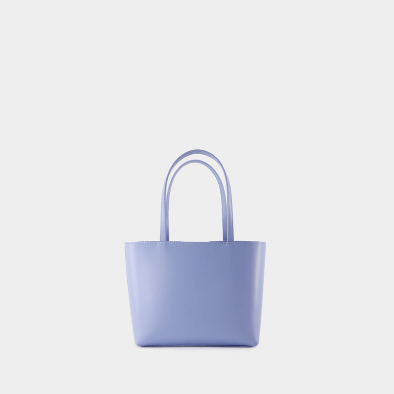 Logo Shopper Bag - Dolce&Gabbana - Leather - Blue