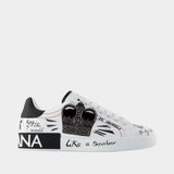 Bassa Sneakers - Dolce&Gabbana - Leather - Multicolor