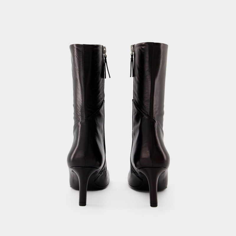 Ankle Boots - Jil Sander - Leather - Black