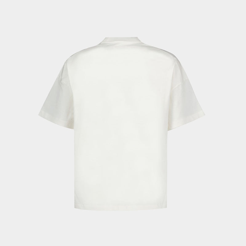 Ss T-Shirt - Jil Sander - Cotton - Porcelain