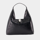 Trapeze Small Shopper Bag - Marni - Leather - Black