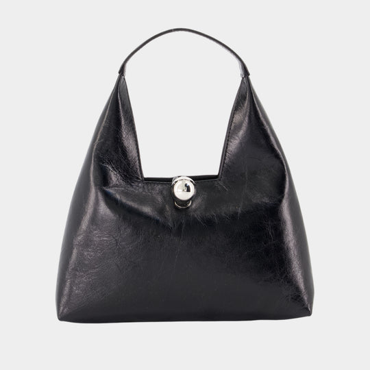 Trapeze Small Shopper Bag - Marni - Leather - Black