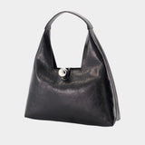 Trapeze Small Shopper Bag - Marni - Leather - Black