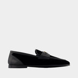 Pantofola Slippers - Dolce&Gabbana - Leather - Black