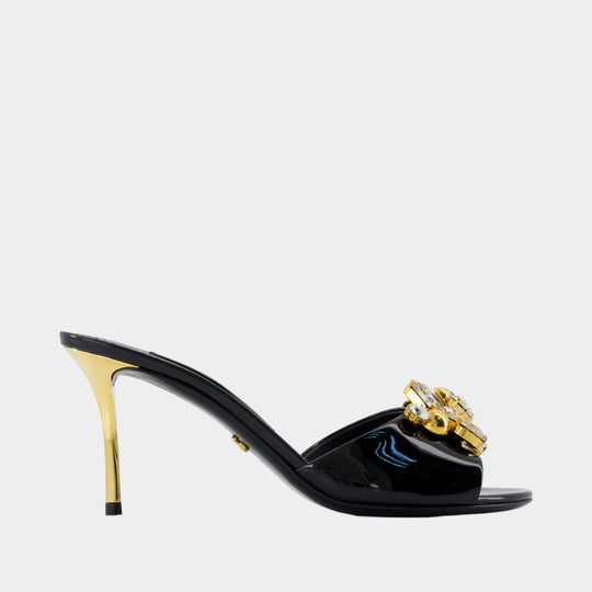 Ciabatta Tacco Pumps - Dolce&Gabbana - Leather - Black