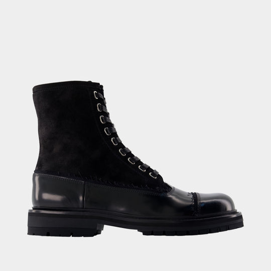 Perugino ankle boots - Dolce&Gabbana - Leather - Black