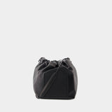 Dumpling Shoulder Bag - Jil Sander - Leather - Black