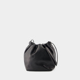 Dumpling Shoulder Bag - Jil Sander - Leather - Black