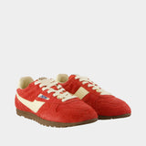 Windspin Low Sneakers - Autry - Leather - Red