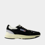 Hyperway Sneakers - Autry - Leather - Black
