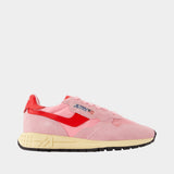 Reelwind Low trainers - Autry - Leather - Pink
