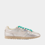 Windspin Low Sneakers - Autry - Leather - Silver