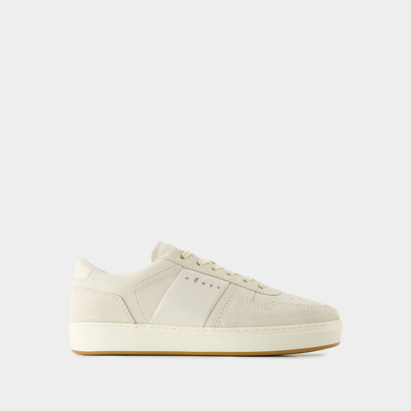 H668 Sneakers - Hogan - Leather - White