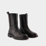 Gomma 20l Boots - Tod's - Leather - Black