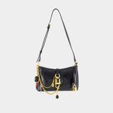 Lock Shoulder Bag - Dolce&Gabbana - Leather - Black