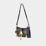 Lock Shoulder Bag - Dolce&Gabbana - Leather - Black