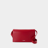 All Day Crossbody - Jil Sander - Leather - Red