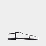 Sandals - Jil Sander - Leather - Black