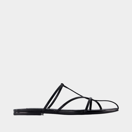 Sandals - Jil Sander - Leather - Black