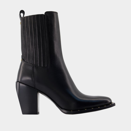 Debbie New Ankle Boots - Golden Goose Deluxe Brand - Leather - Black