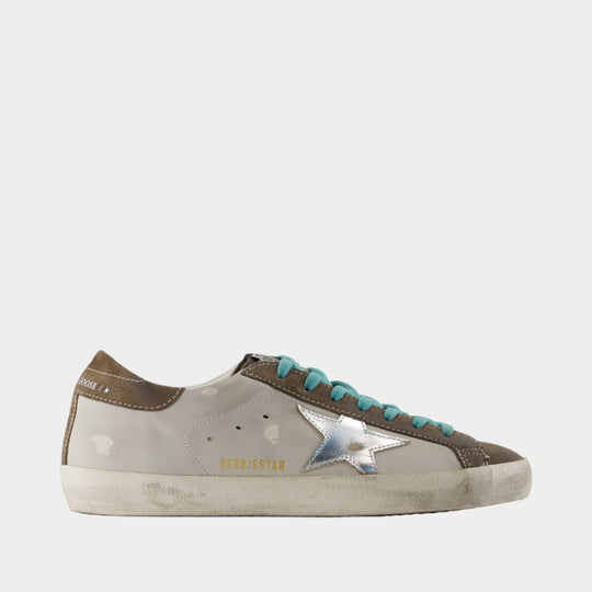 Super Star Sneakers - Golden Goose Deluxe Brand - Leather - Khaki