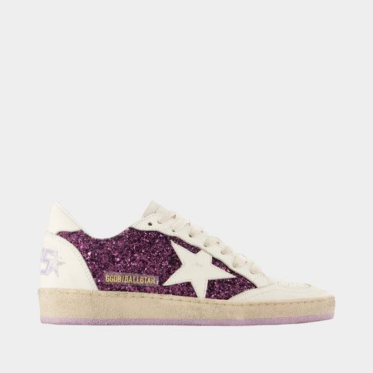 Ballstar Sneakers - Golden Goose Deluxe Brand - Leather - Purple