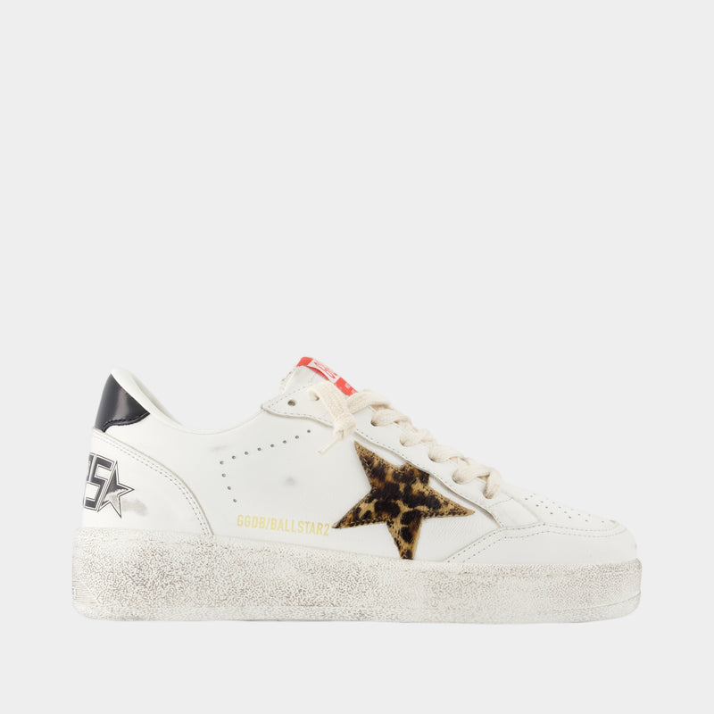 Ballstar Sneakers - Golden Goose Deluxe Brand - Leather - White