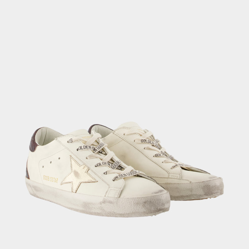 Super Star Sneakers - Golden Goose Deluxe Brand - Leather - White