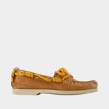 Boat Loafers - Golden Goose Deluxe Brand - Leather - Brown