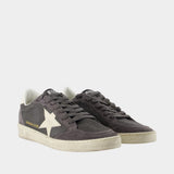 Ballstar Sneakers - Golden Goose Deluxe Brand - Leather - Grey