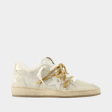 Ballstar Sneakers - Golden Goose Deluxe Brand - Leather - Beige