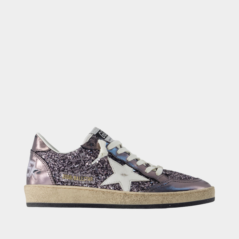 Ballstar Sneakers - Golden Goose Deluxe Brand - Synthetic - Purple