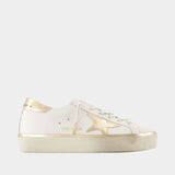 Hi Star Sneakers - Golden Goose Deluxe Brand - Leather - White