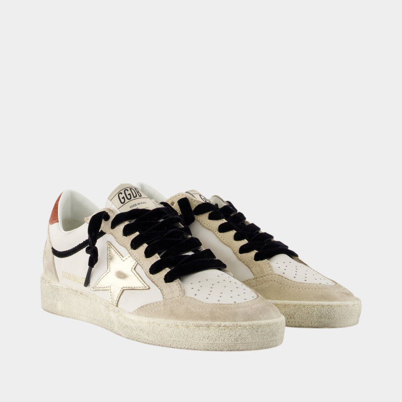 Ballstar Sneakers - Golden Goose Deluxe Brand - Leather - White