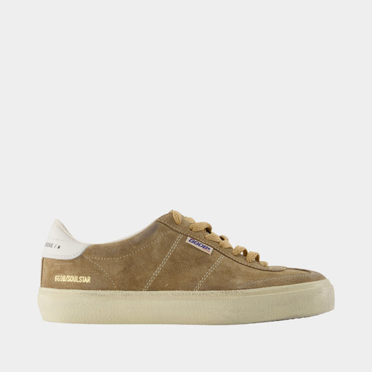 Soul Star Sneakers - Golden Goose Deluxe Brand - Leather - Beige