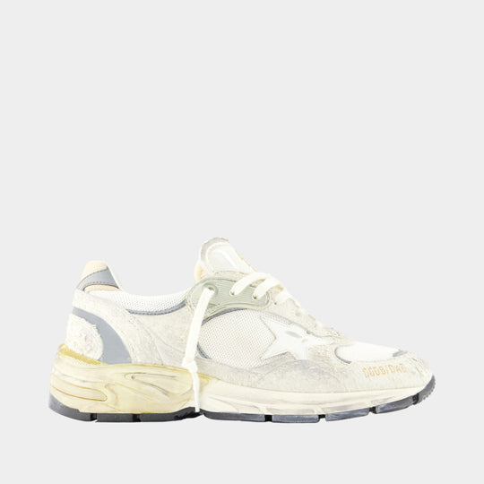 Running Dad Sneakers - Golden Goose Deluxe Brand - Leather - White