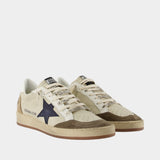 Ballstar Sneakers - Golden Goose Deluxe Brand - Leather - Beige