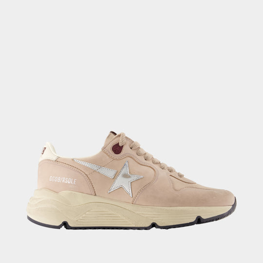 Running Sneakers - Golden Goose Deluxe Brand - Leather - Beige