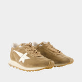 Running Marathon Sneakers - Golden Goose Deluxe Brand - Leather - Brown