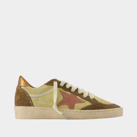 Ball Star Sneakers - Golden Goose Deluxe Brand - Leather - Yellow