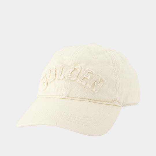 Journey Cap - Golden Goose Deluxe Brand - Cotton - Ivory