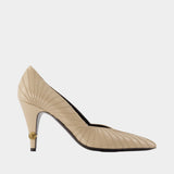 T.90 Pumps - Versace - Leather - Ivory