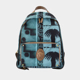 Sunset Palms Rucksack – Versace – Leather – Multi