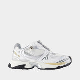 Sneakers - Versace - Leather - White