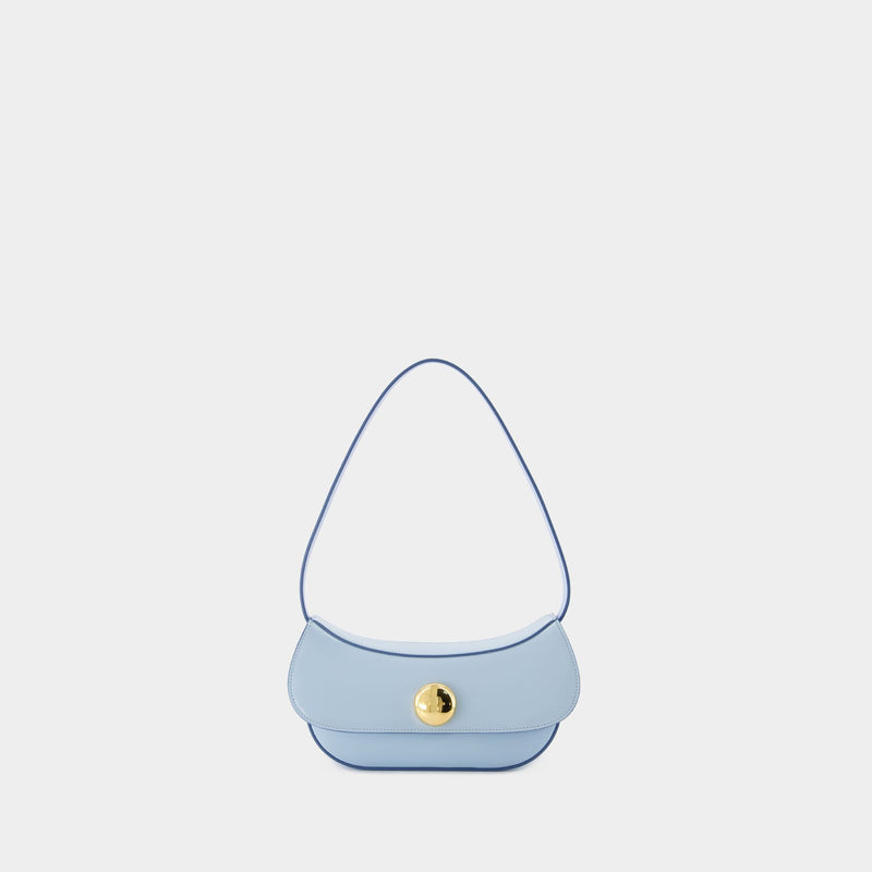 Small Hobo Shoulder Bag - Marni - Leather - Blue