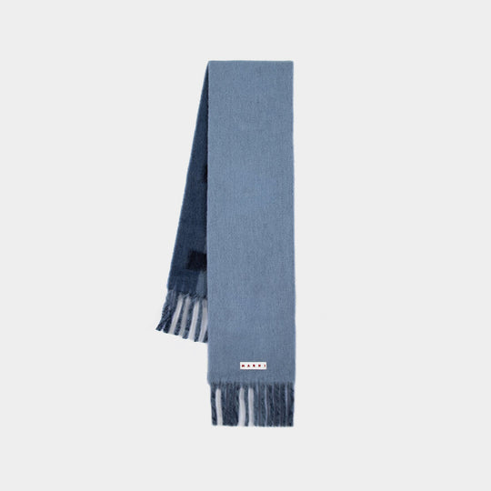 Scarf - Marni - Wool - Blue